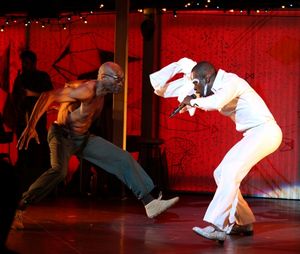 Sahr Ngaujah & Bill T. Jones @ BroadwayWorld Sahr Ngaujah & Bill T. Jones Photo