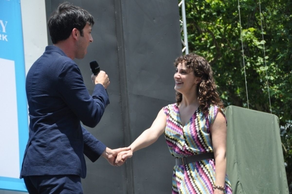 Kyle Barisich and Trista Moldovan. Photo Credit: Genevieve Rafter-Keddy  at 