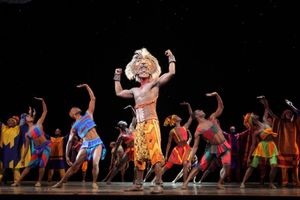 Jelani Remy as â€"Simba†and the ensemble in â€"He Lives in You†from THE LION KING National Tour. @ BroadwayWorld Jelani Remy as â€"Simba†and the ensemble in â€"He Lives in You†Photo