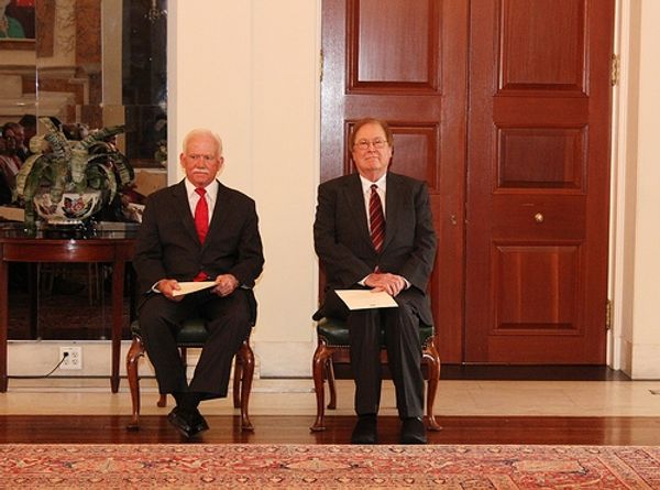 Dr. Bill Kelso, Robert Boyett Photo