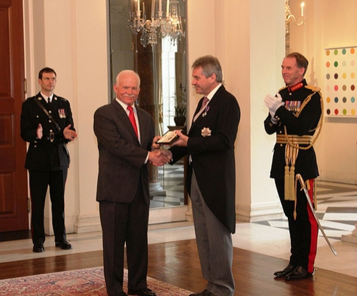 Dr. Bill Kelso, Robert Boyett at 