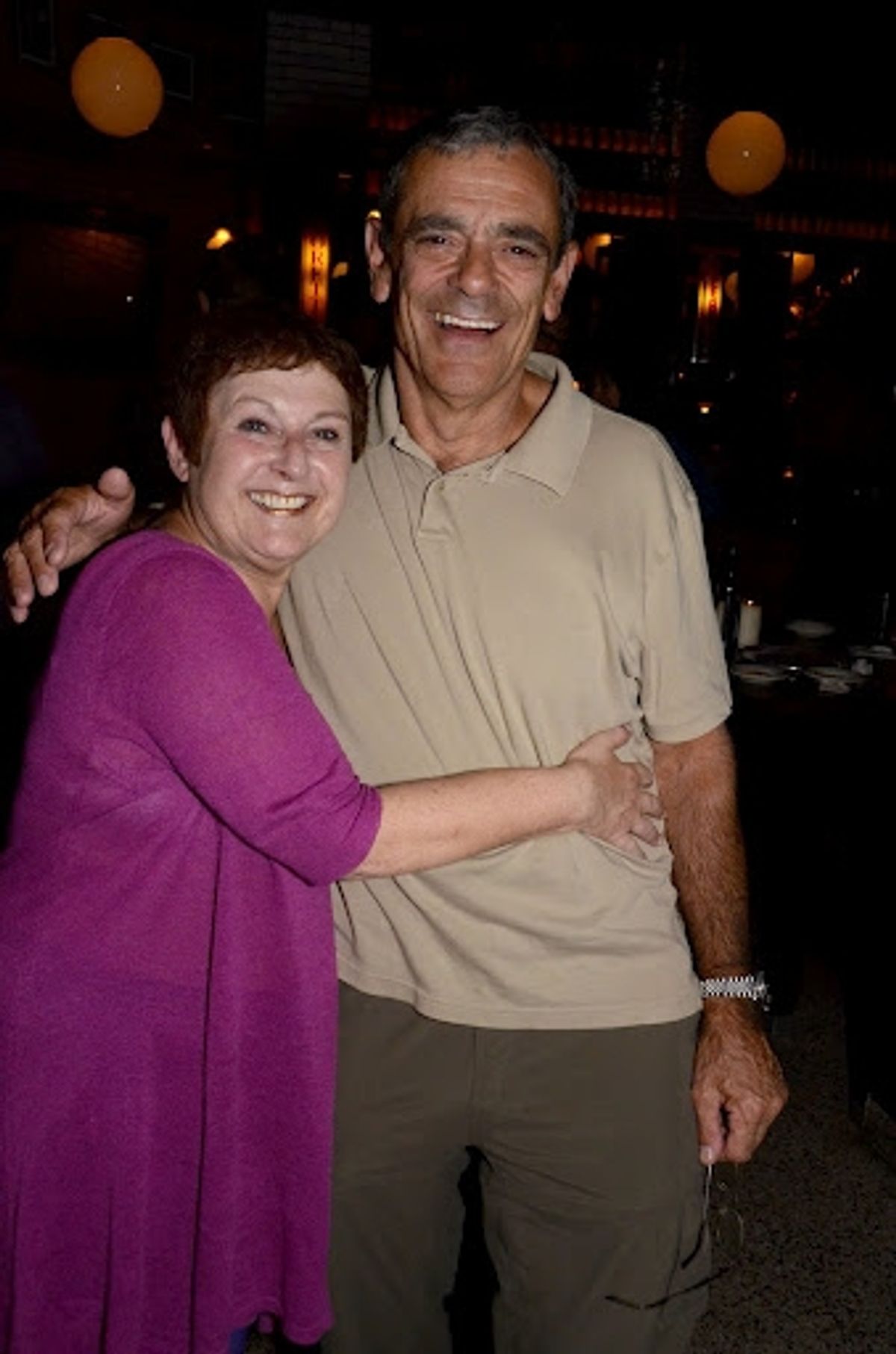 Cheryl Faraone and Richard Romagnoli at 