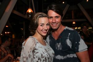 Jessica GrovÃ'© and Eric Kunze @ BroadwayWorld Jessica GrovÃ'© and Eric Kunze Photo