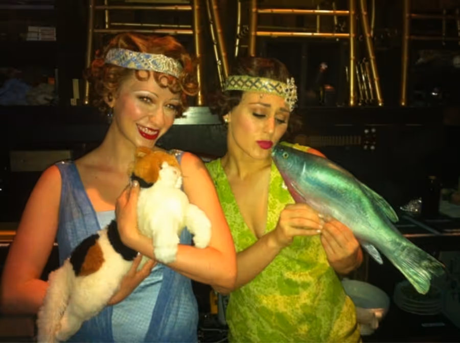 Photo Flash: Saturday Intermission Pics, July 14 - NICE WORK Supports Broadway Barks, BOOK OF MORMON Salutes BRING IT ON and More! Image