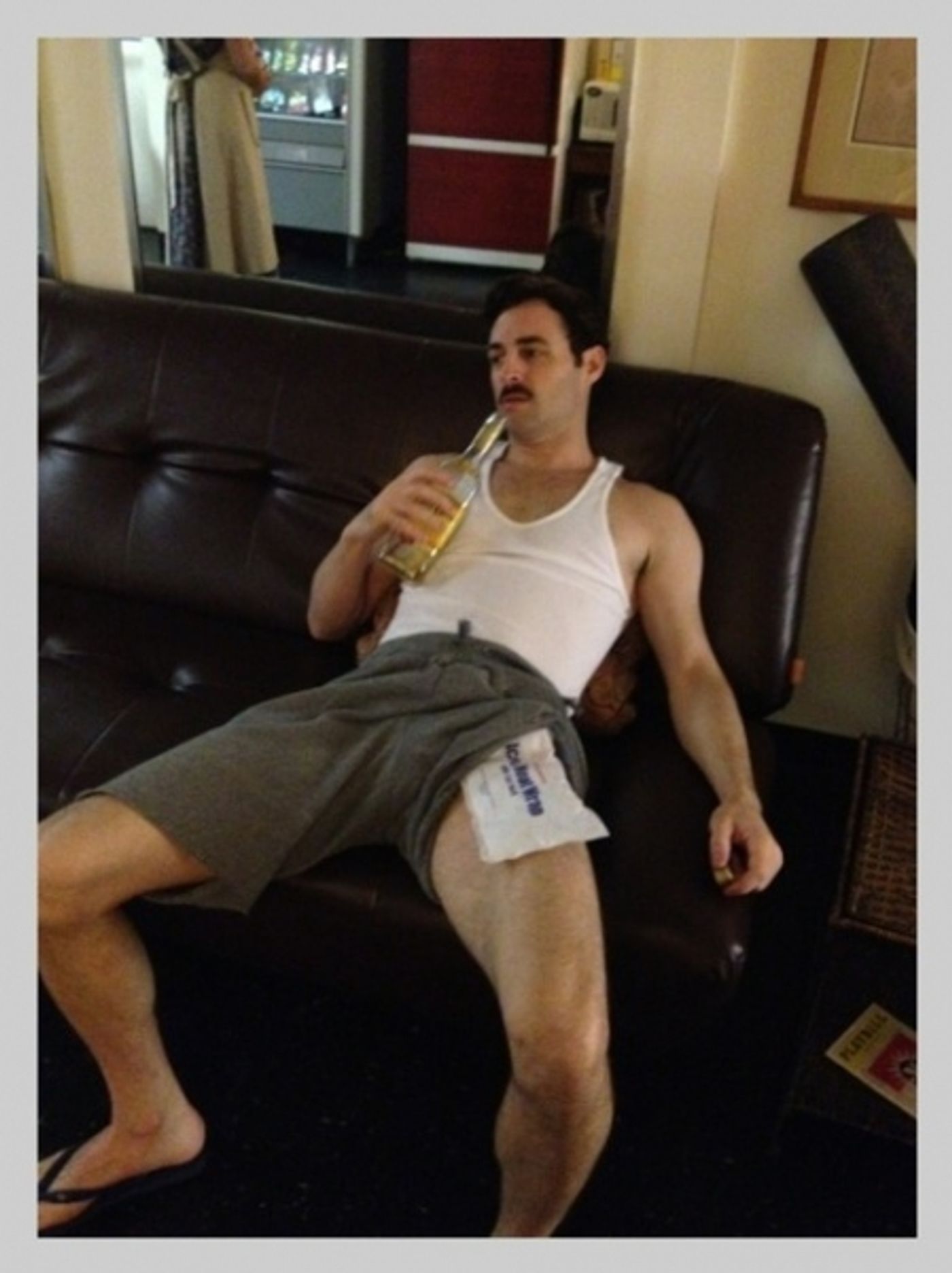 Photo Flash: Saturday Intermission Pics, July 14 - NICE WORK Supports Broadway Barks, BOOK OF MORMON Salutes BRING IT ON and More!  Image