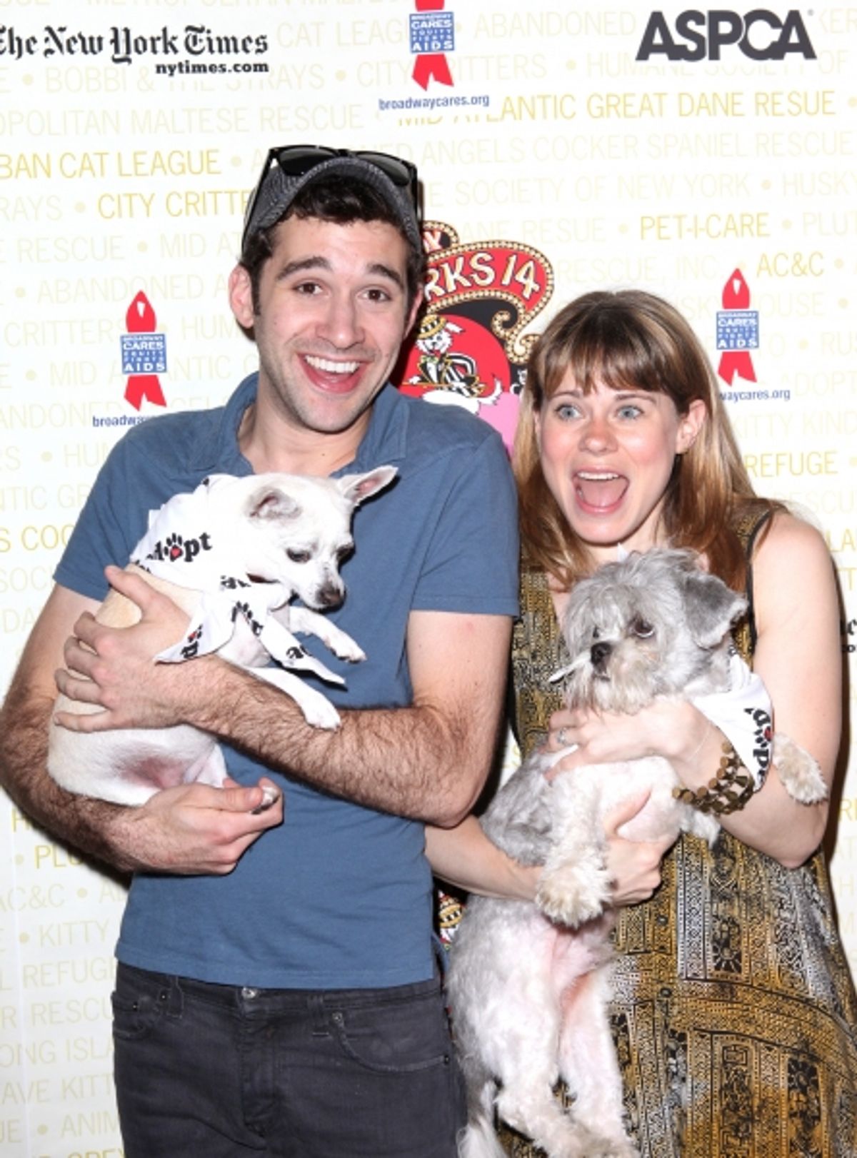 Adam Chanler-Berat and Celia Keenan-Bolger  (Peter and the Starcatcher)  at 