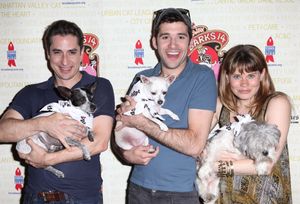 Matt Saldivar, Adam Chanler-Berat and Celia Keenan-Bolger  (Peter and the Starcatcher Photo