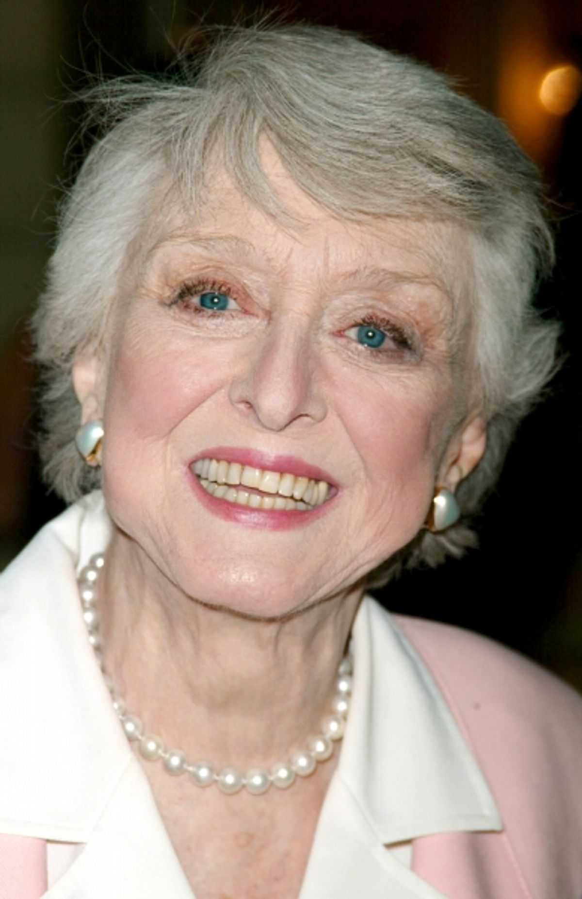 Celeste Holm Attending The American Theatre Wing's Annual Luncheon at the Pierre Hotel, New York City. April 14, 2003 at 