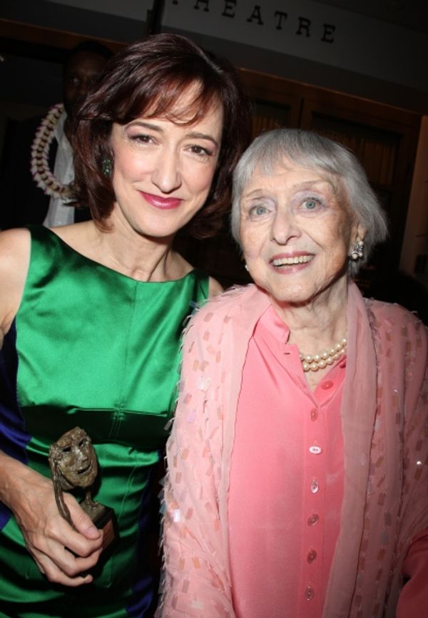 Haydn Gwynne & Celeste Holm attending the 65th Annual Theatre World Awards held at th Photo