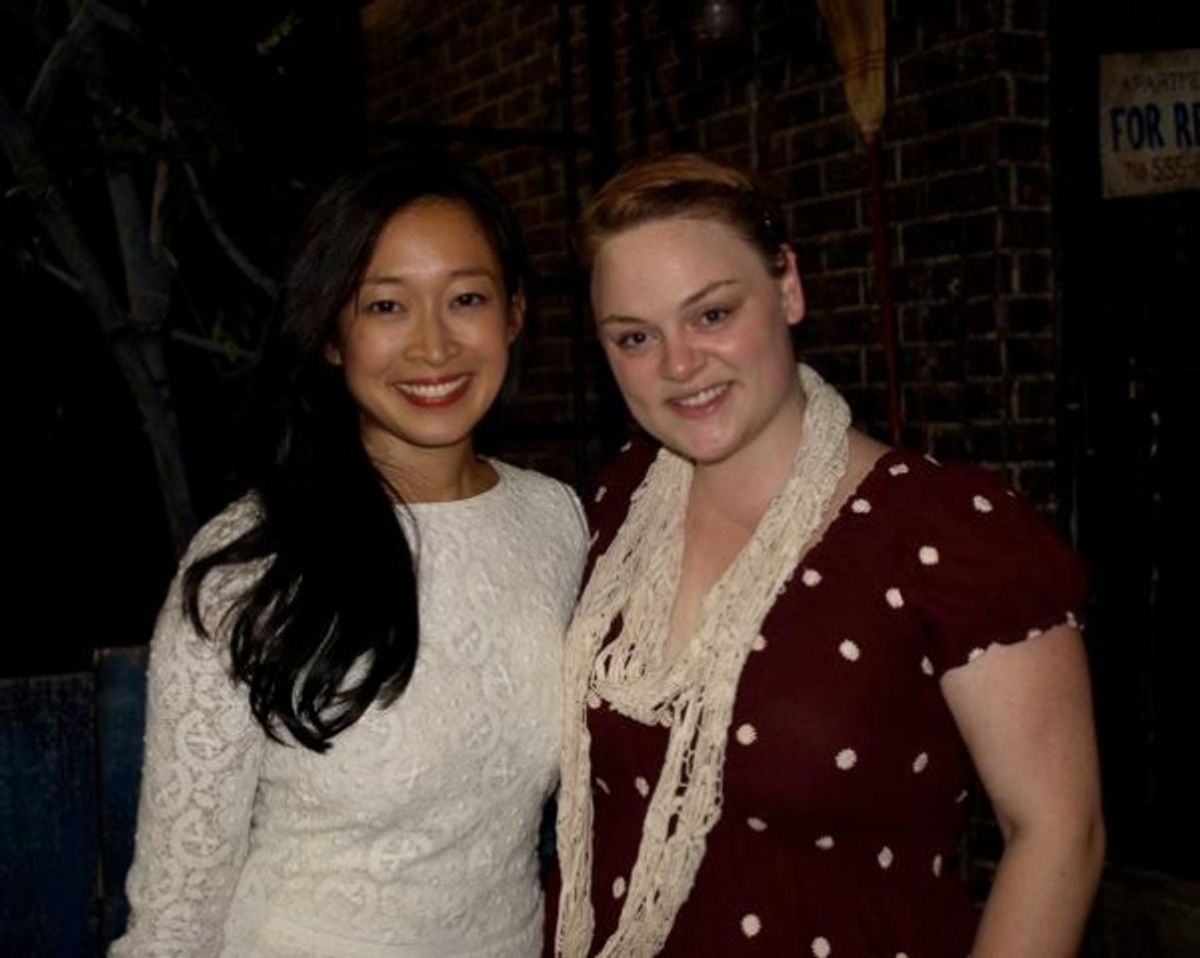 Camille Chen and Teya Patt at 