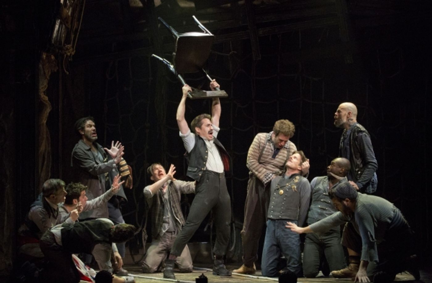 Photo Flash: First Look at Matthew Saldivar as 'Black Stache' in PETER AND THE STARCATCHER!  Image