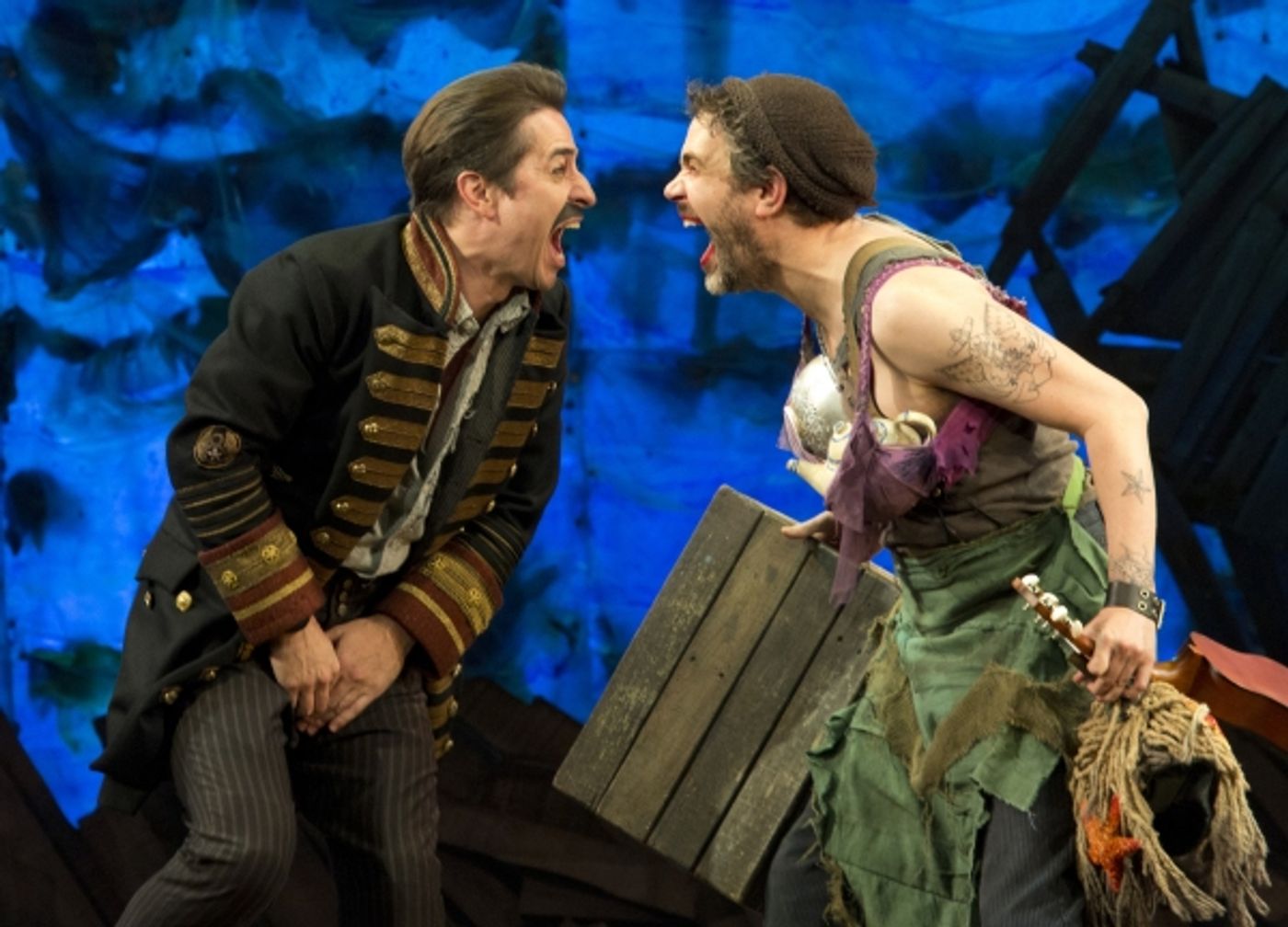 Photo Flash: First Look at Matthew Saldivar as 'Black Stache' in PETER AND THE STARCATCHER!  Image