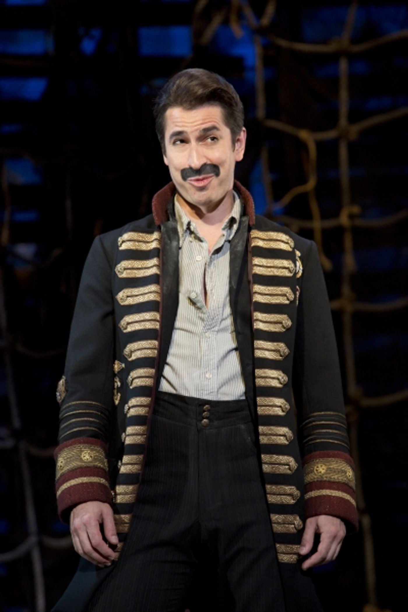 Photo Flash: First Look at Matthew Saldivar as 'Black Stache' in PETER AND THE STARCATCHER!  Image