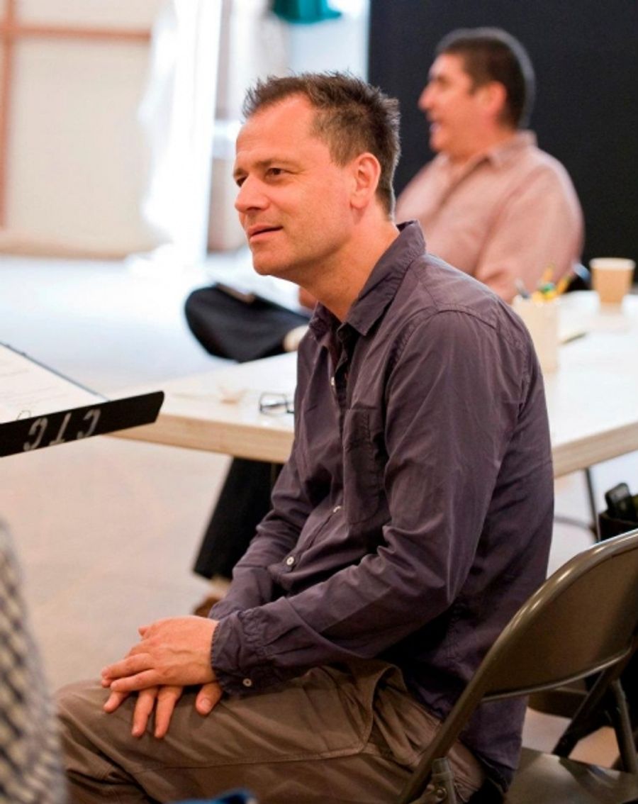 Photo Flash: Inside CTG's RED Rehearsals with Jonathan Groff and Alfred Molina! Image