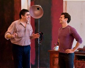 Alfred Molina, Jonathan Groff Photo