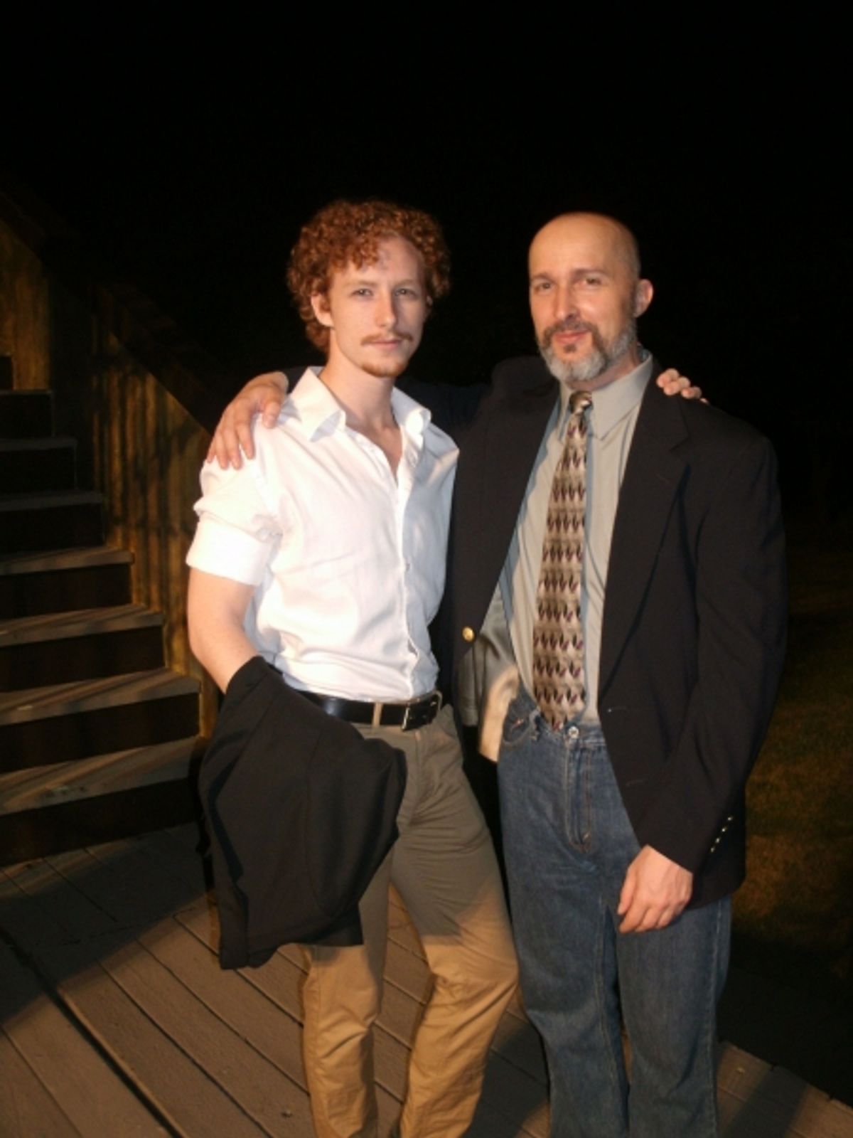 Kris Reilly and Gary Barth at 