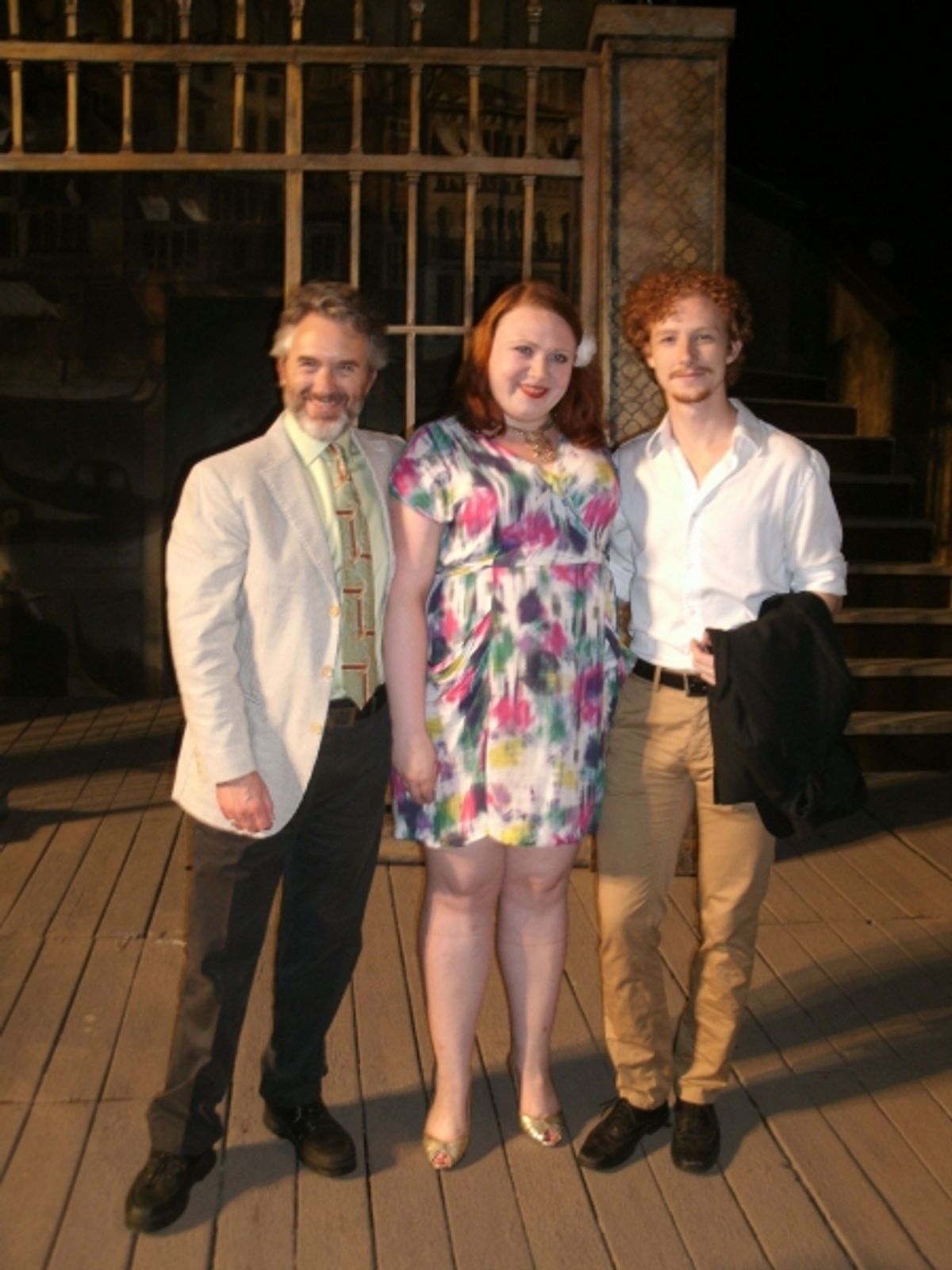 Michael Joseph Mitchell, Hayley Rice and Kris Reilly at 