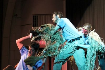 Mitchell Conway (as Hercules) fighting the dreaded Nemean Lion Photo