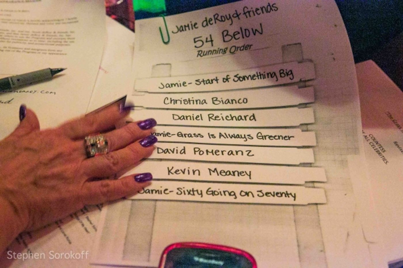 Photo Coverage: JAMIE DEROY & FRIENDS Plays 54 Below!  Image