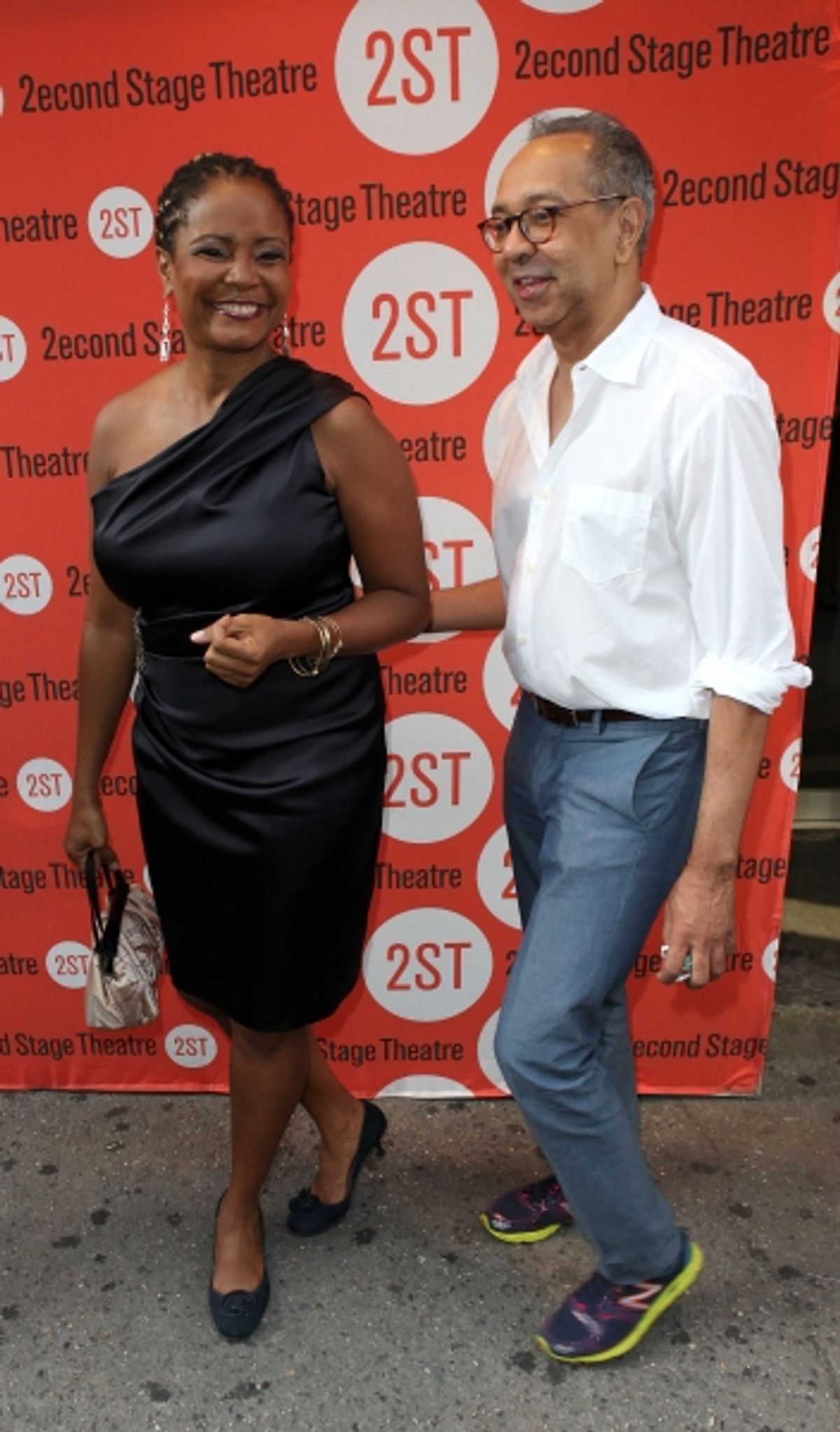 Tonya Pinkins & George C. Wolfe  at 