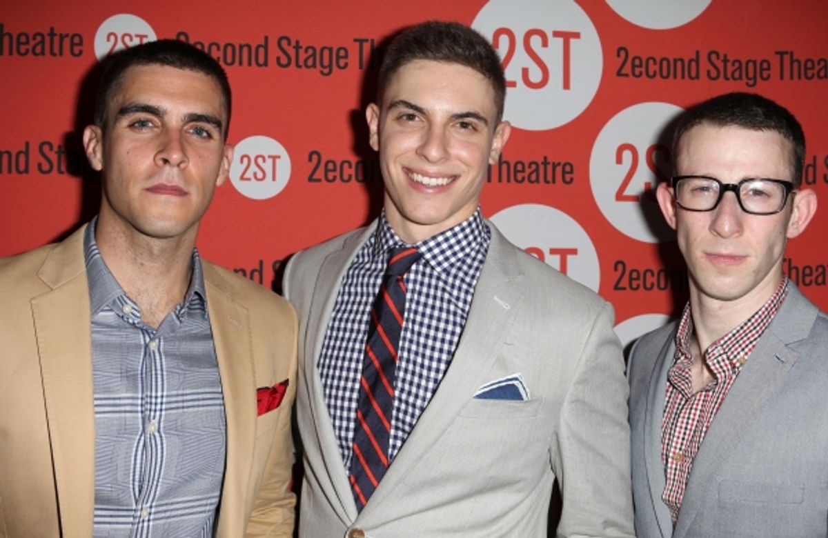 Josh Segarra, Derek Klena & Nick Blaemire at 