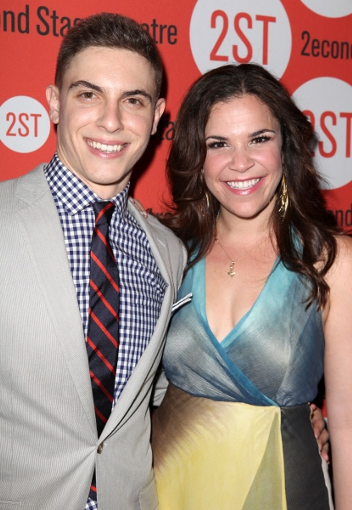 Derek Klena & Lindsey Mendez at 