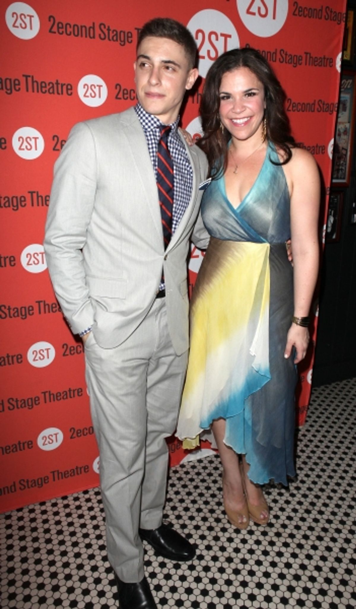 Derek Klena & Lindsey Mendez at 