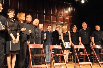 Linda Hart, Cynthia Harris, Edward Hibbert, Reed Birney, David Garrison, Jon Patrick  Photo