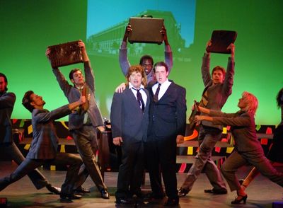 Eric Parker, Patrick Hunter and Ensemble Photo