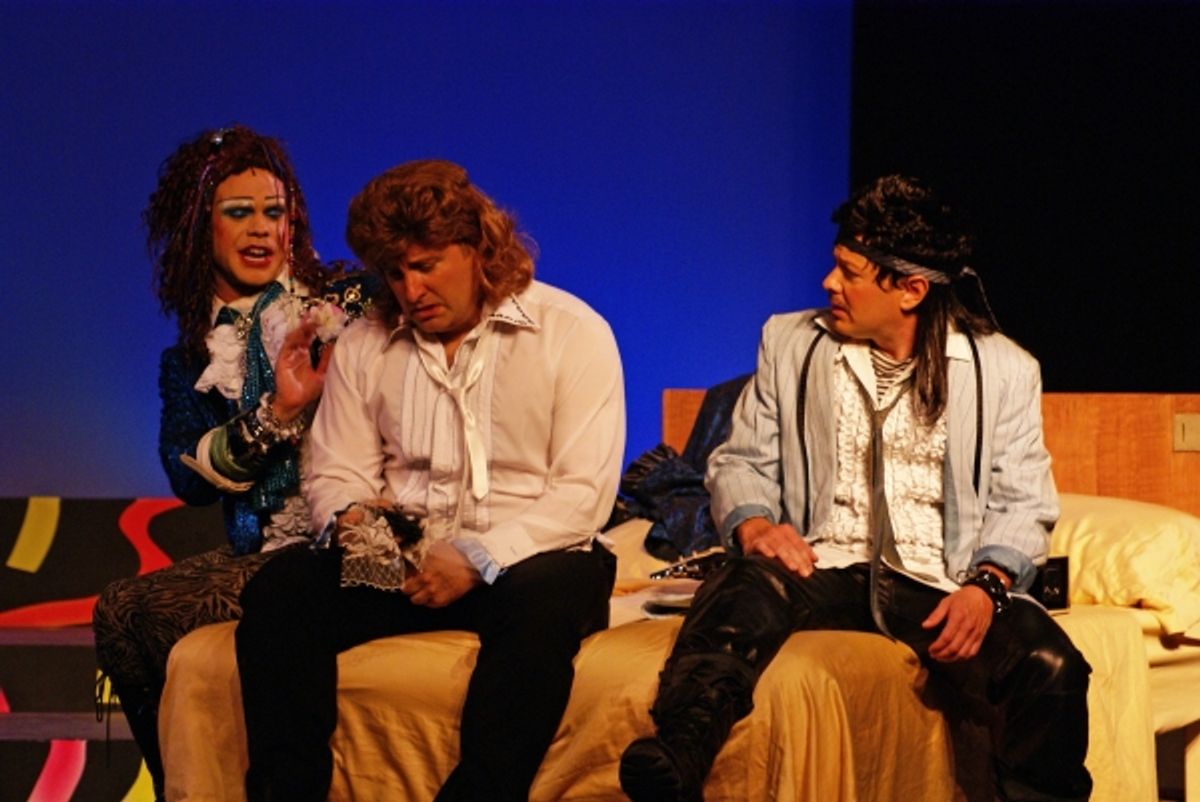 Jamey Grisham, Eric Parker, Roy Brown at 