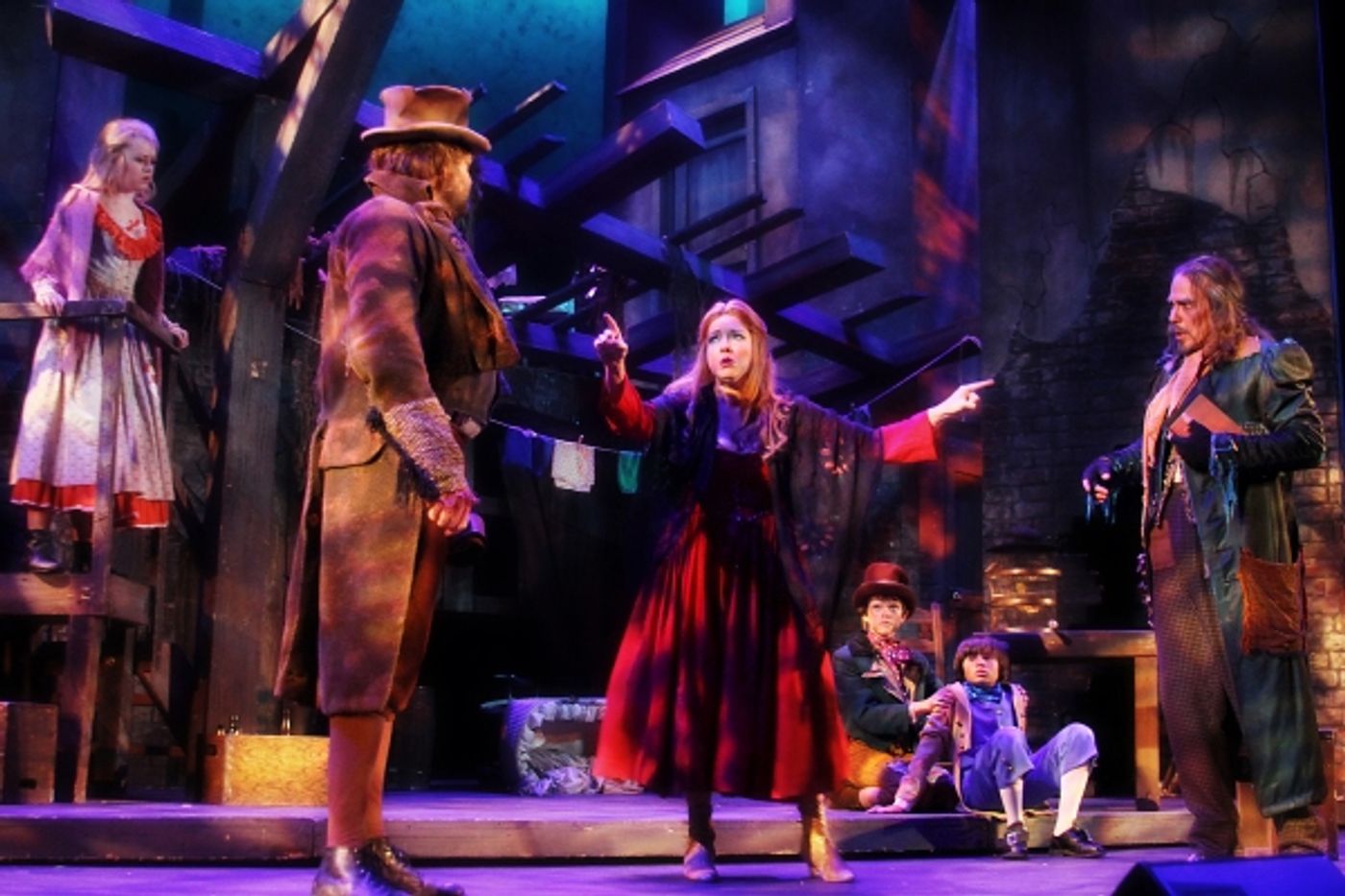 Photo Flash: First Look at NC Theatre's OLIVER! Opening 7/17 Photo Flash: First Look at NC Theatre's OLIVER! Opening 7/17 Image