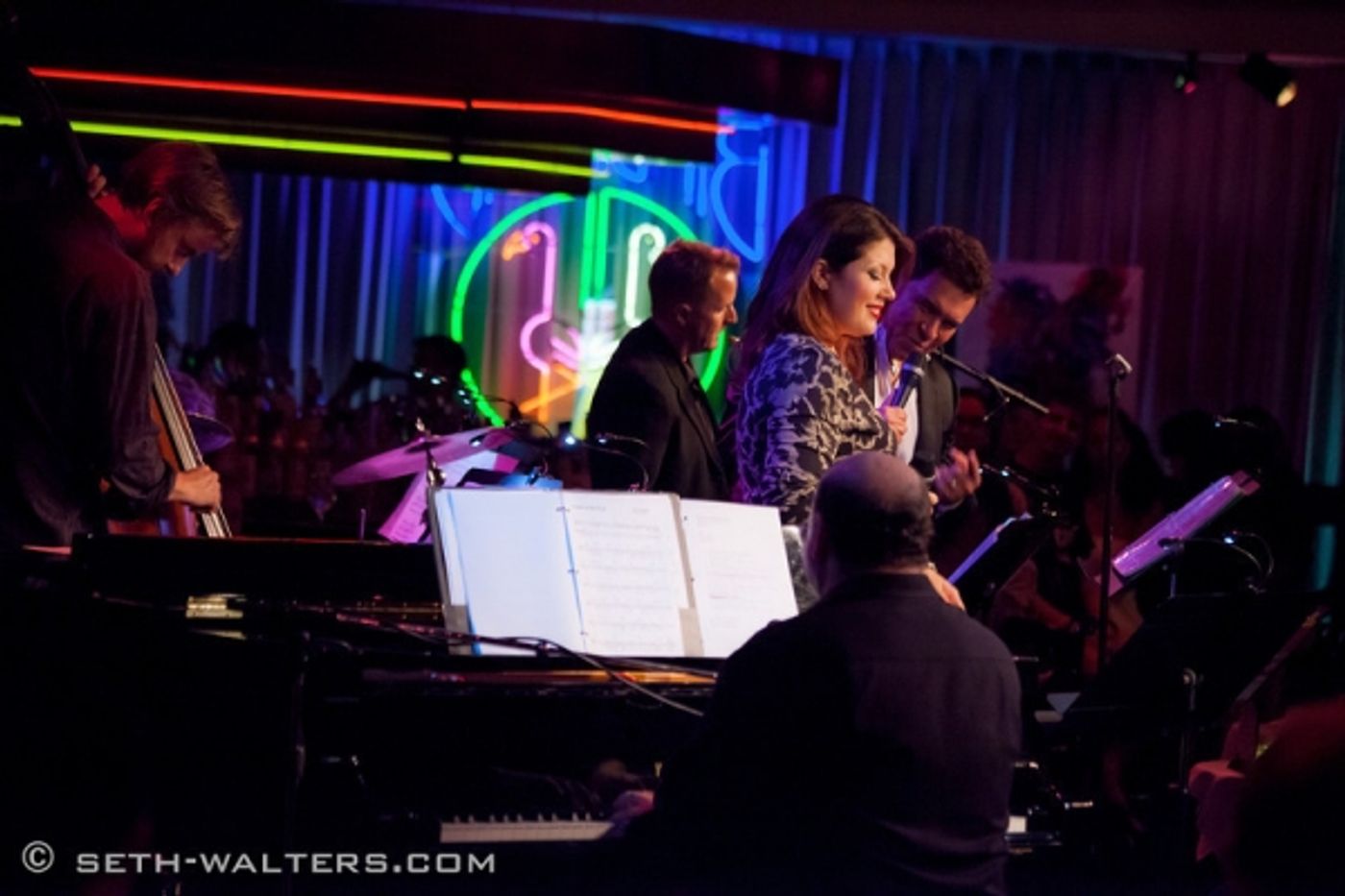 Photo Flash: Jane Monheit, Clint Holmes, and More Visit FRANK & FRIENDS at Birdland  Image