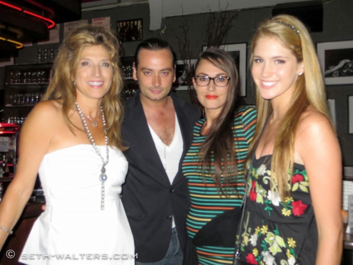 Constantine Maroulis, Sara Gettlefinger at 