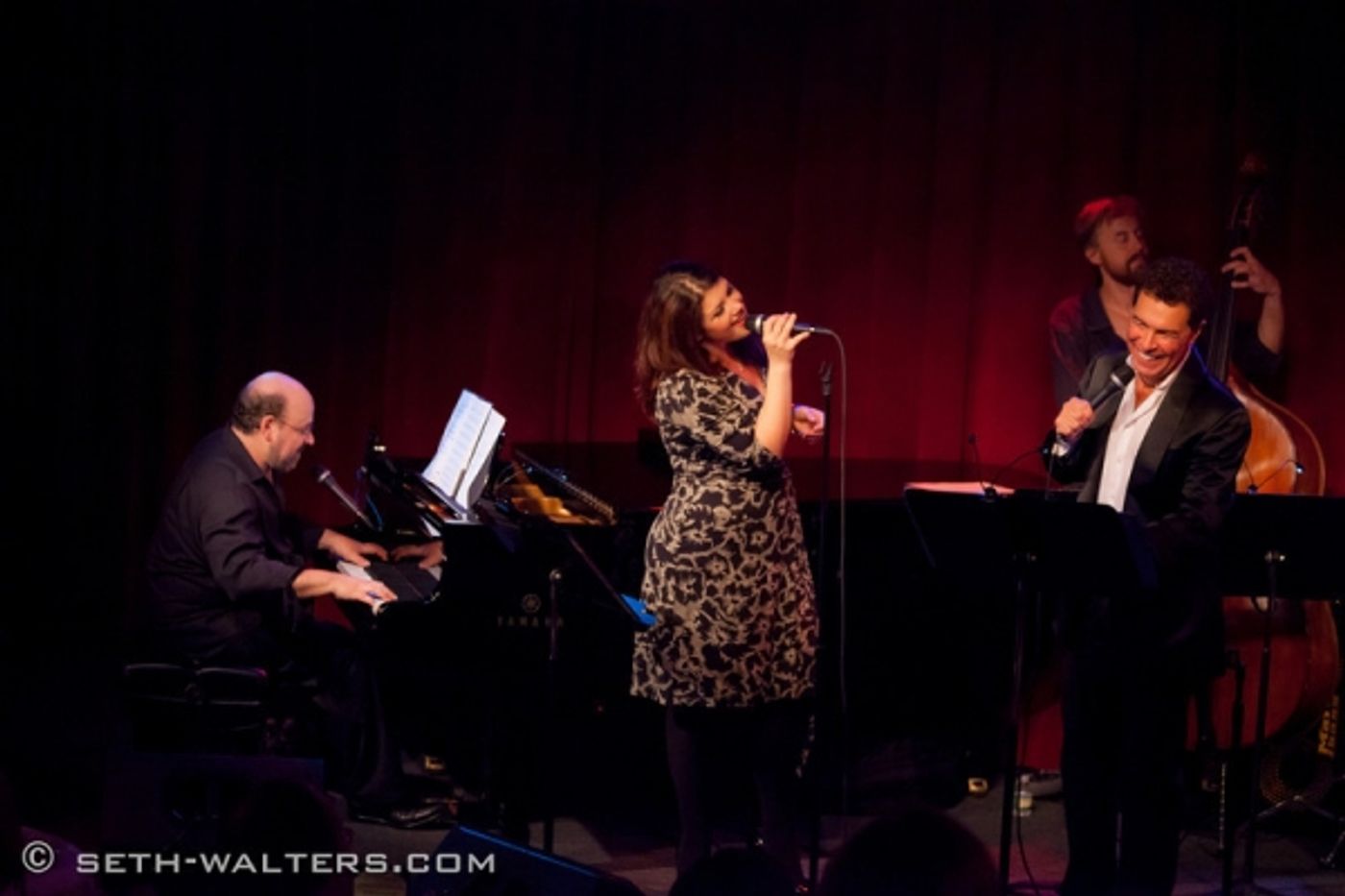 Photo Flash: Jane Monheit, Clint Holmes, and More Visit FRANK & FRIENDS at Birdland  Image