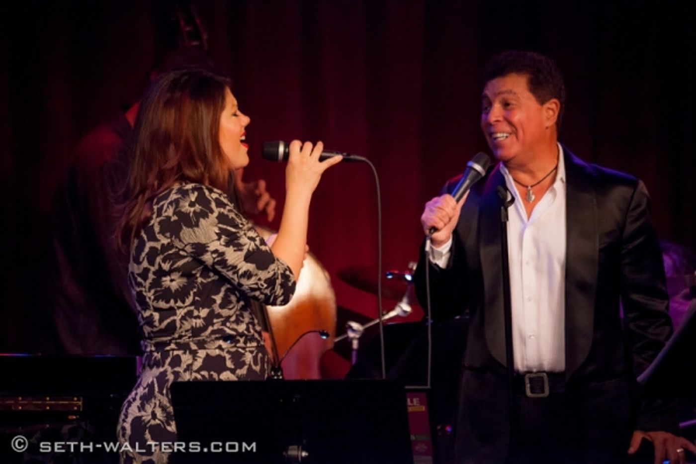 Photo Flash: Jane Monheit, Clint Holmes, and More Visit FRANK & FRIENDS at Birdland  Image