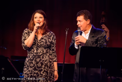 Jane Monheit, Clint Holmes Photo