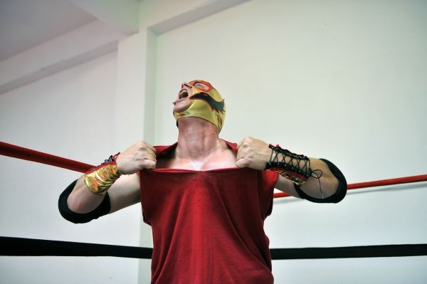 Pro-wrestler The Bad Guy (Dave Maier) Photo
