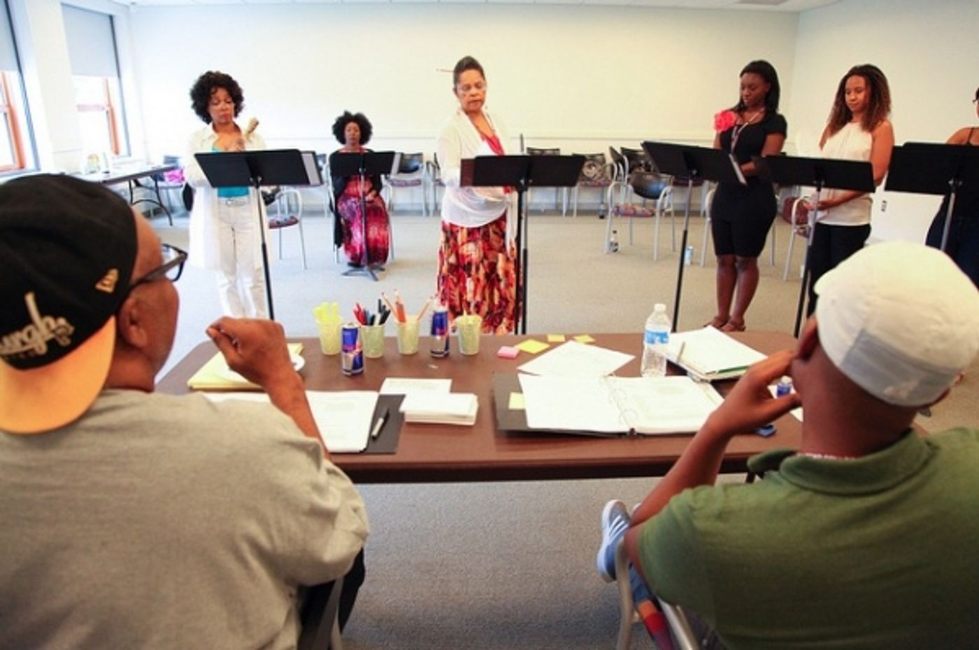 Photo Flash: Denise Burse, Harriet D. Foy and More Rehearse Powerhouse Theater's THE HOUSE THAT WILL NOT STAND  Image