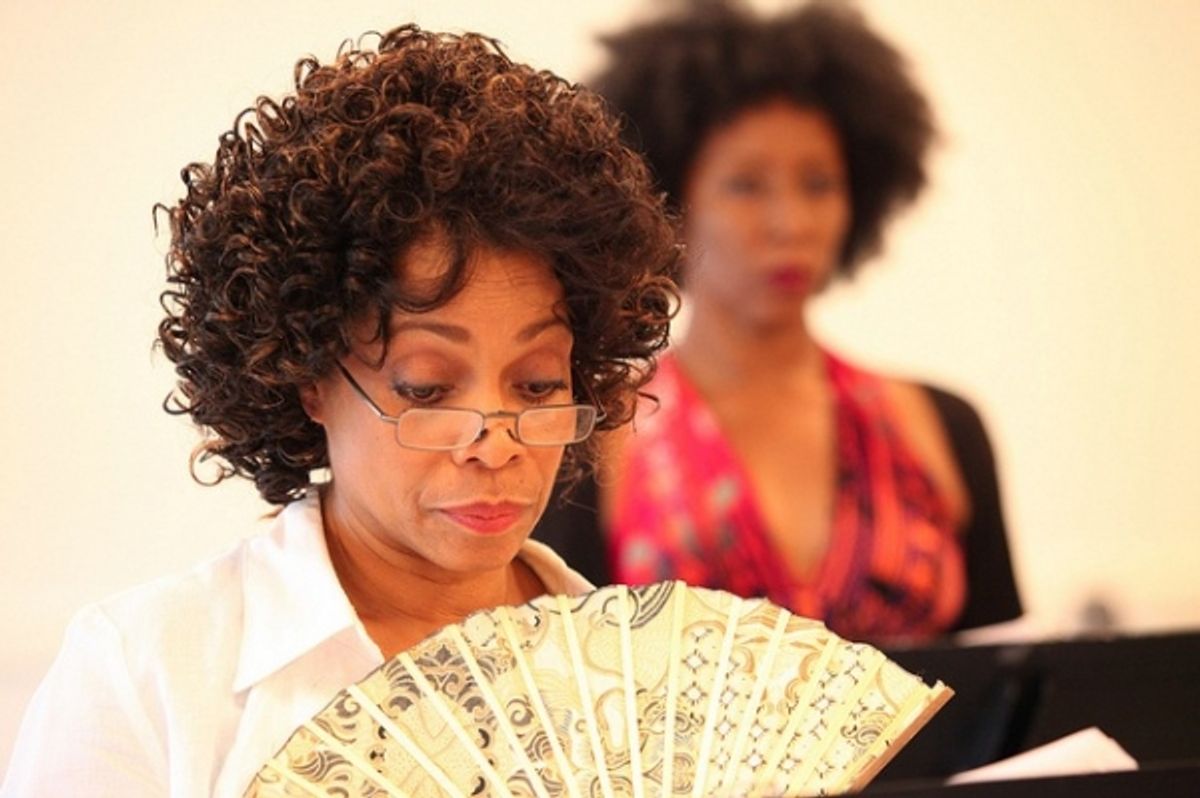 Denise Burse and Harriett D. Foy at 