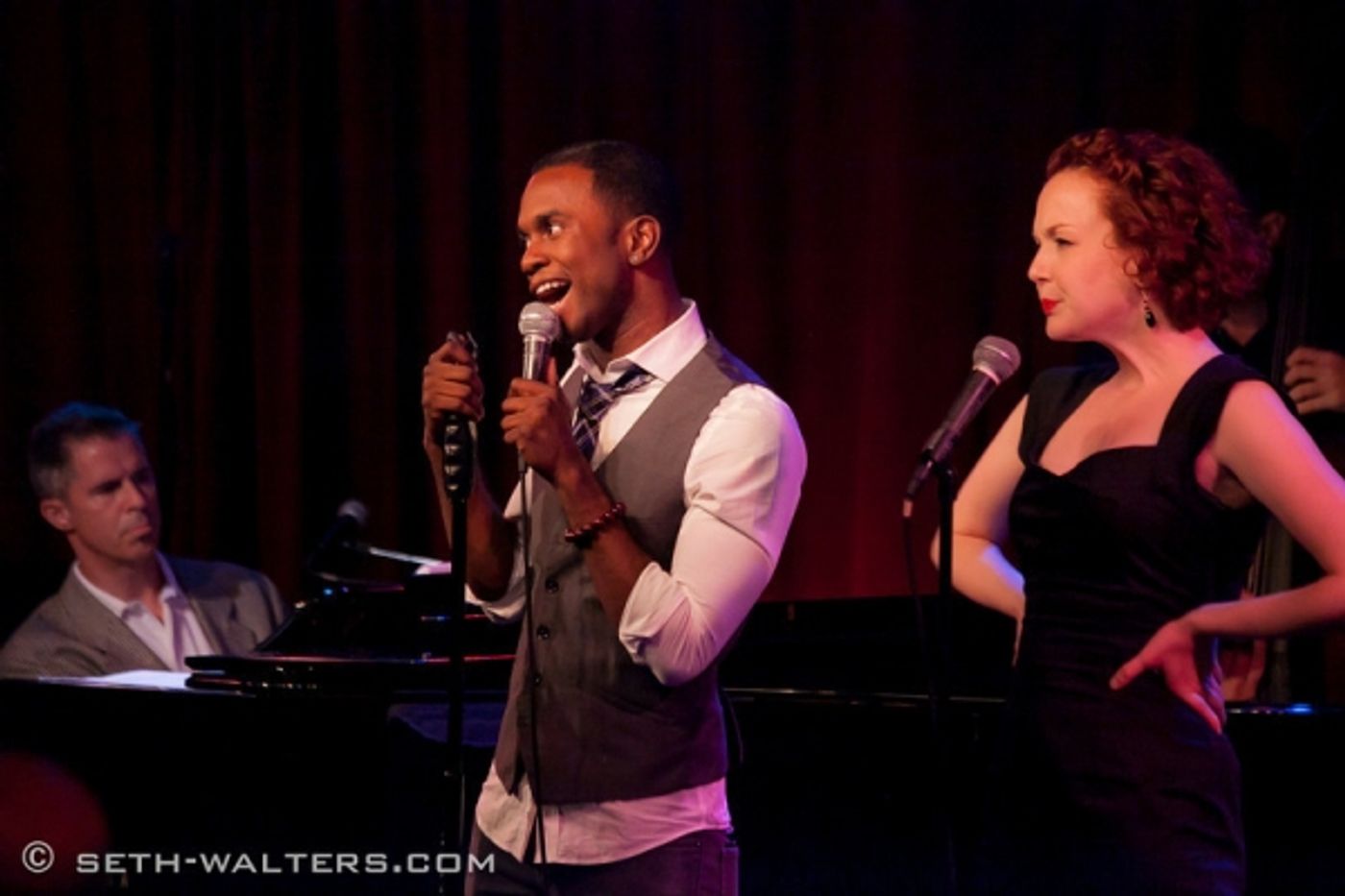 Photo Flash: Clint Holmes, CENTRAL AVENUE BREAKDOWN and More at Jim Caruso's Cast Party at Birdland  Image