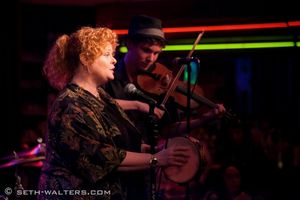 Sarah Rice and Jonathan Russell @ BroadwayWorld Sarah Rice and Jonathan Russell Photo