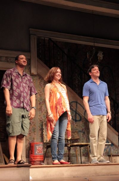 Damon Gupton, Sarah Goldberg, Jeremy Shamos Photo