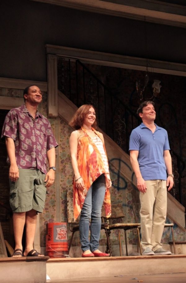 Damon Gupton, Sarah Goldberg, Jeremy Shamos Photo