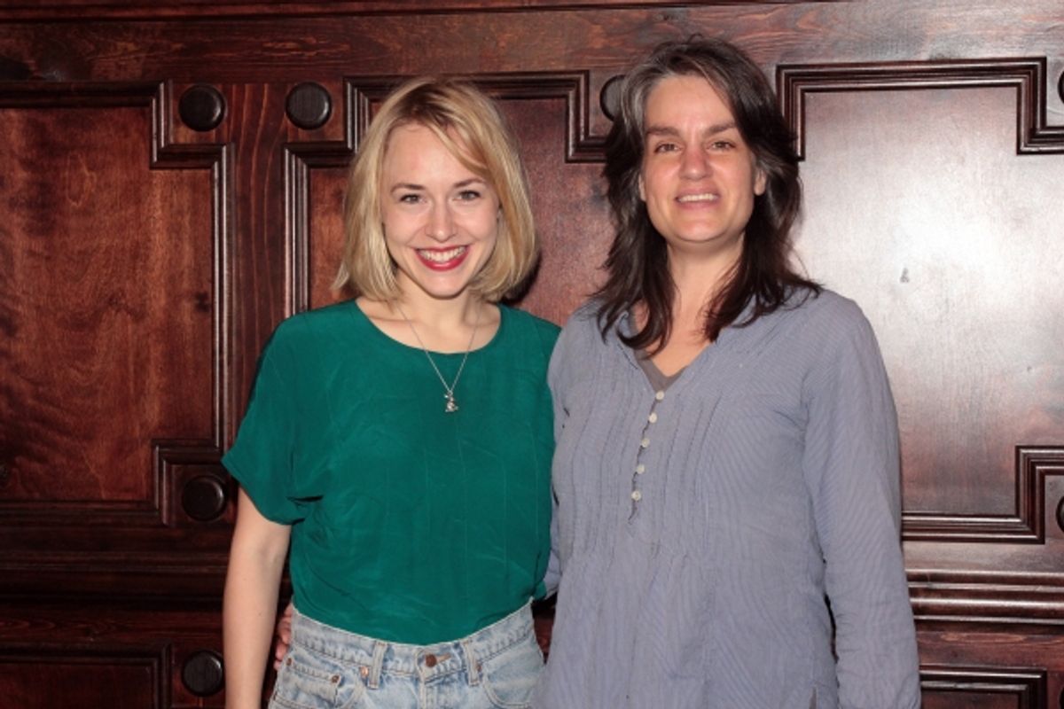 Sarah Goldberg, Pam MacKinnon at 