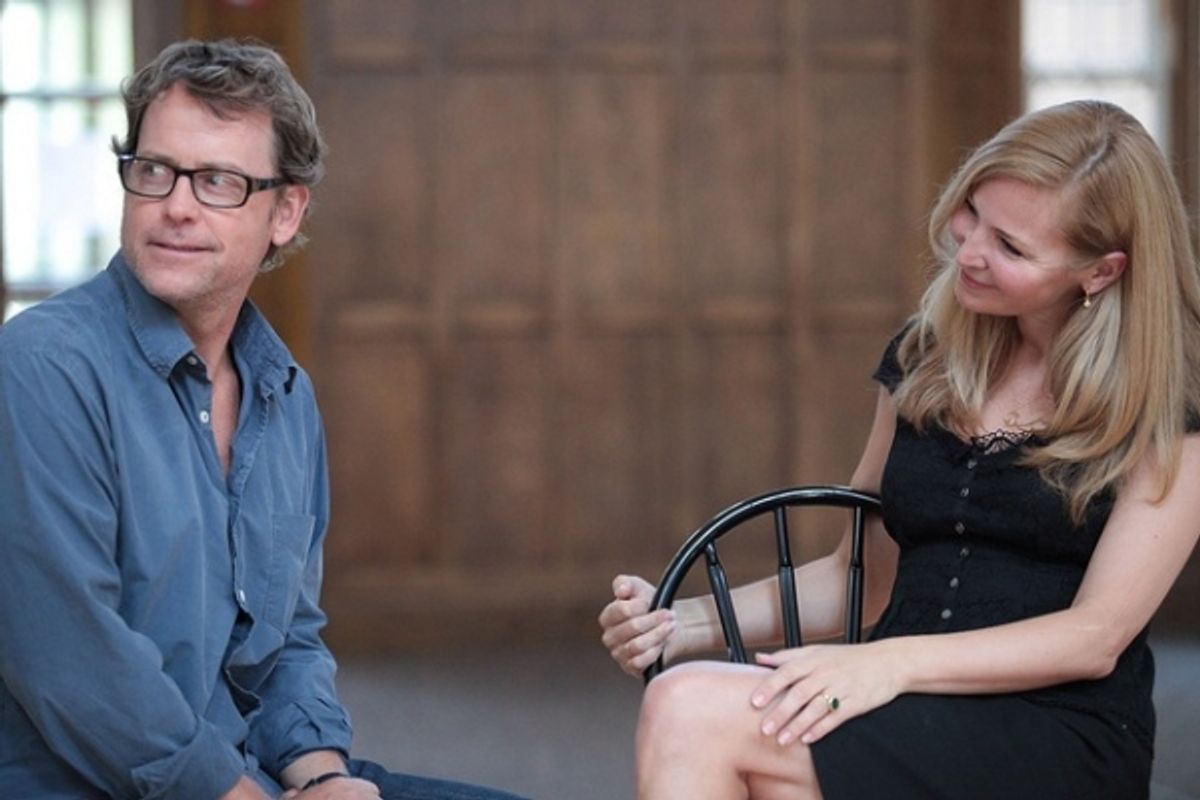 Greg Kinnear and Jennifer Westfeldt at 