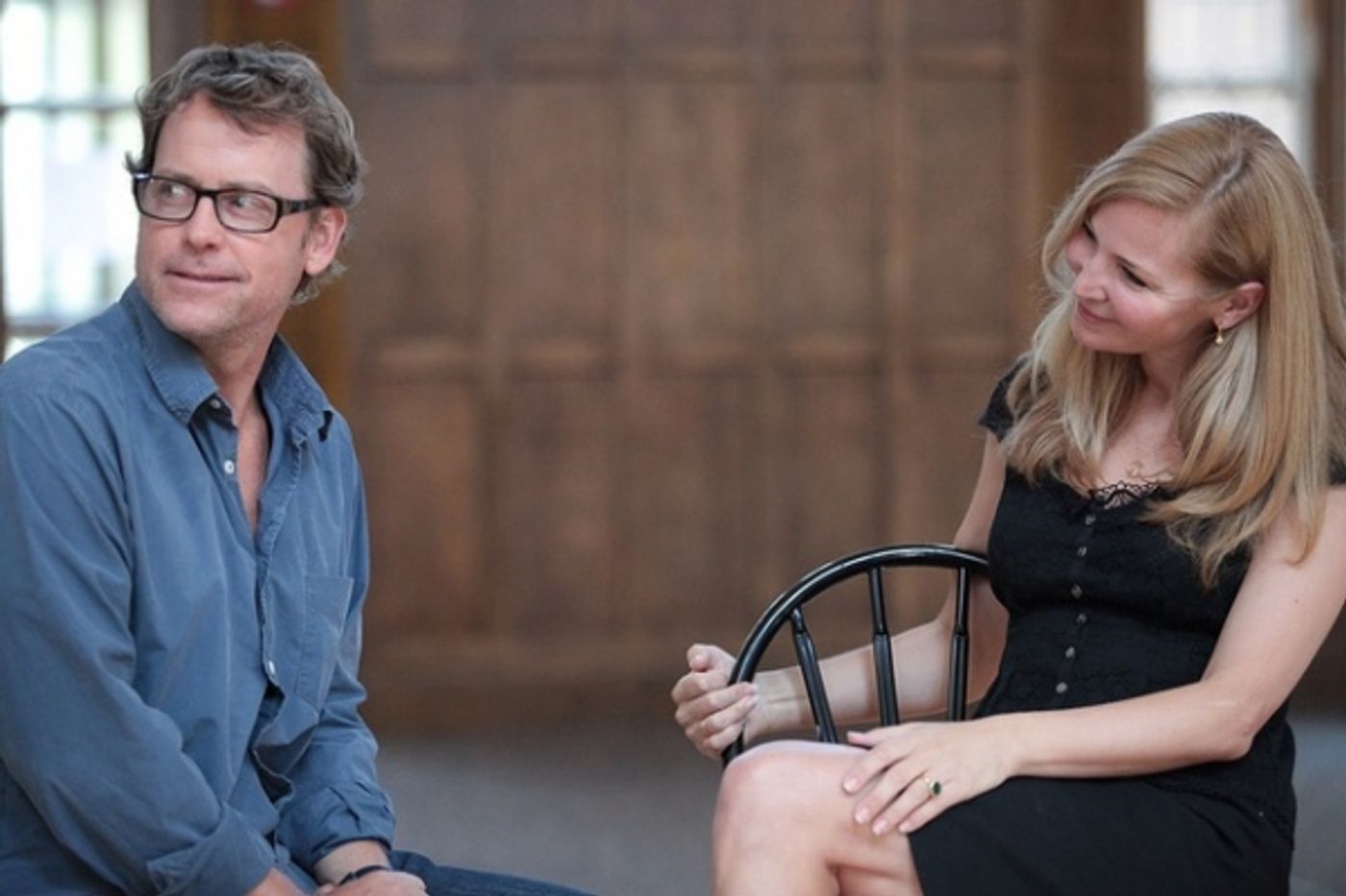 Photo Flash: In Rehearsal for Vassar Powerhouse's THE POWER OF DUFF With Greg Kinnear, Dominic Fumusa and More!  Image