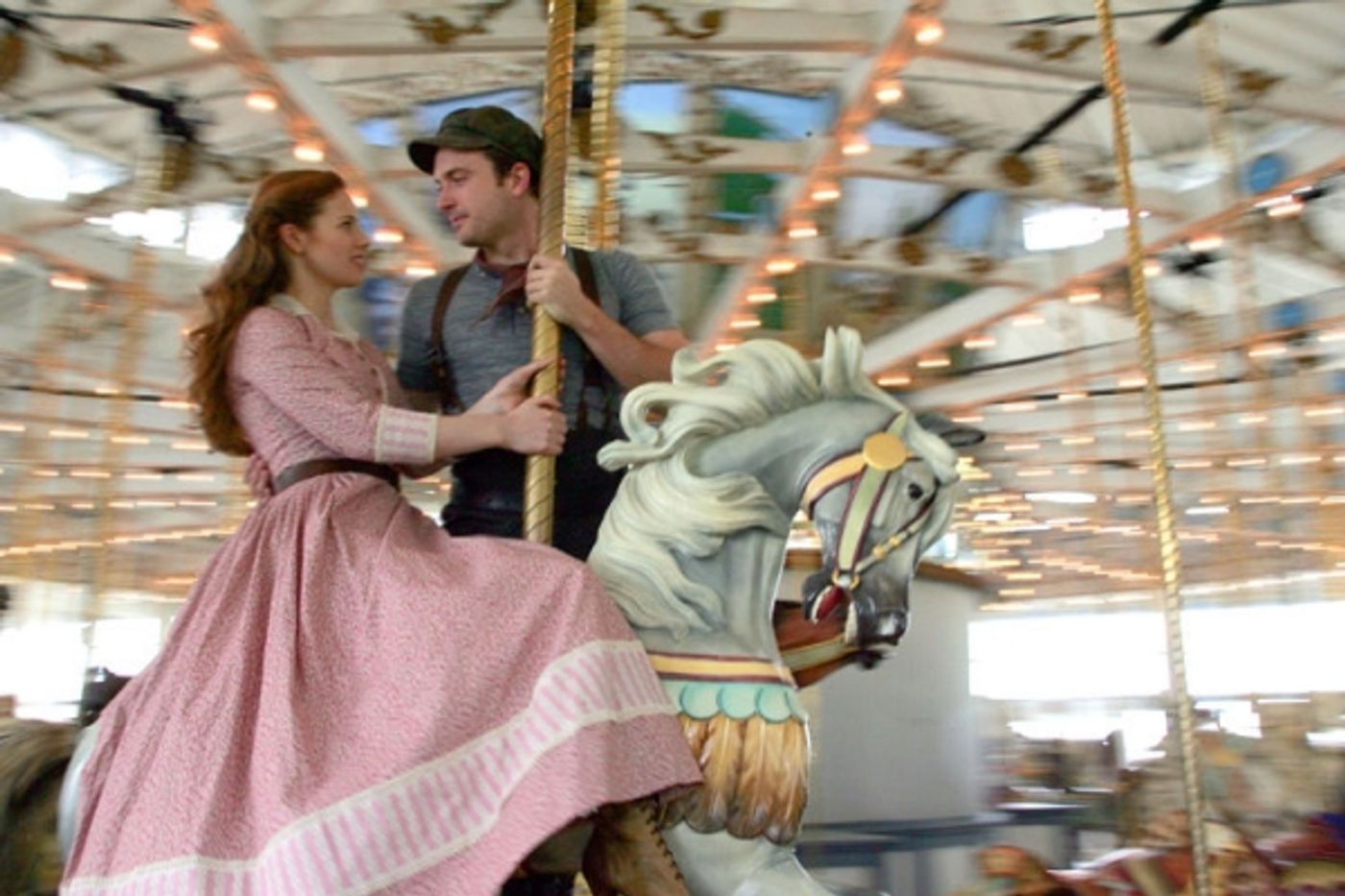 Photo Flash: First Look at Teal Wicks and James Snyder in Goodspeed's CAROUSEL  Image