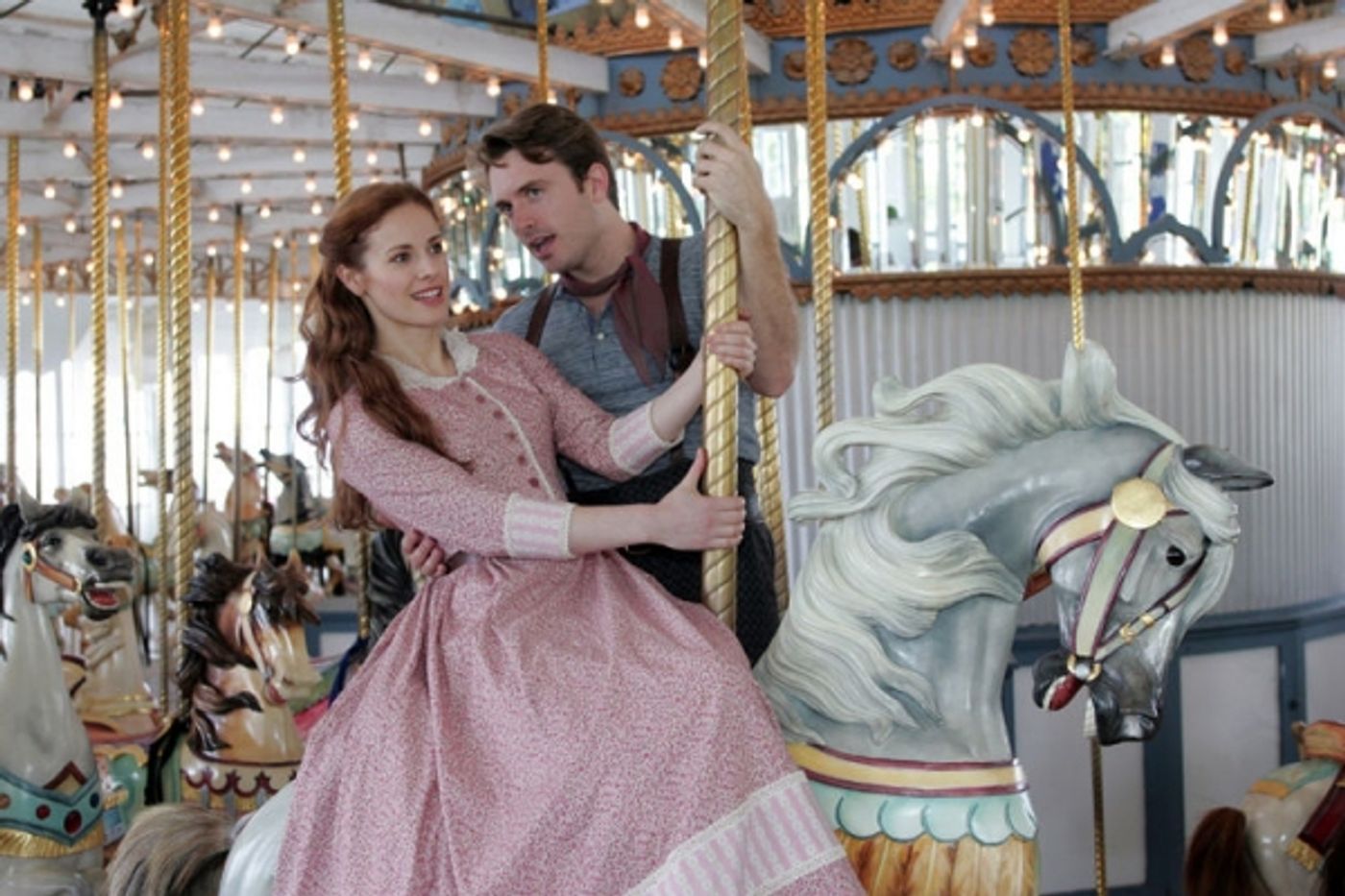 Photo Flash: First Look at Teal Wicks and James Snyder in Goodspeed's CAROUSEL  Image