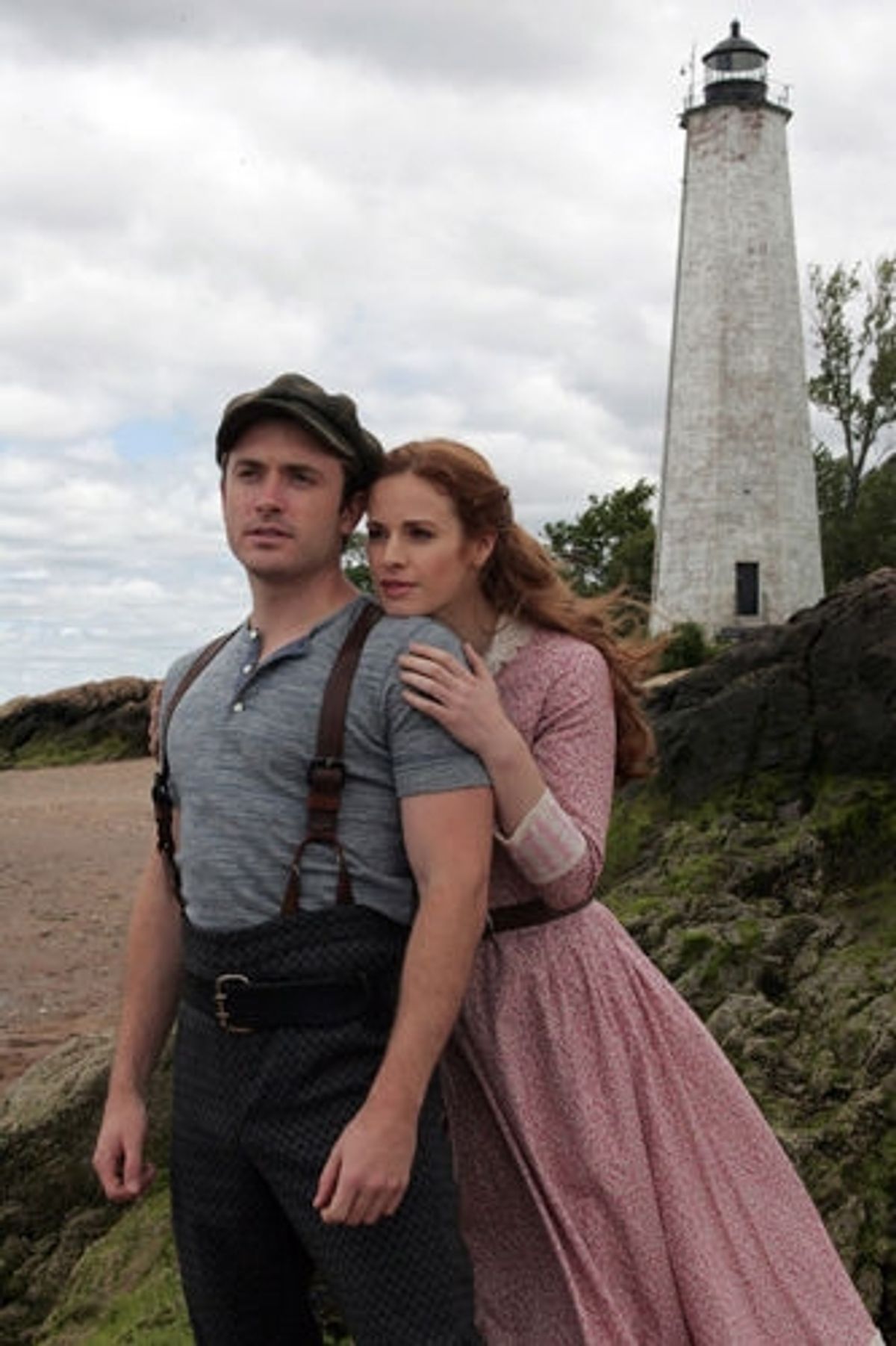 Teal Wicks and James Snyder at 