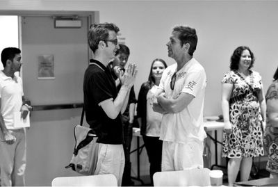 Daniel Aukin, Gary Cole Photo